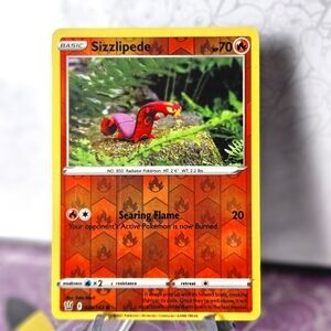 Sizzlipede 029/163 Pokémon TCG Reverse Holo Rare